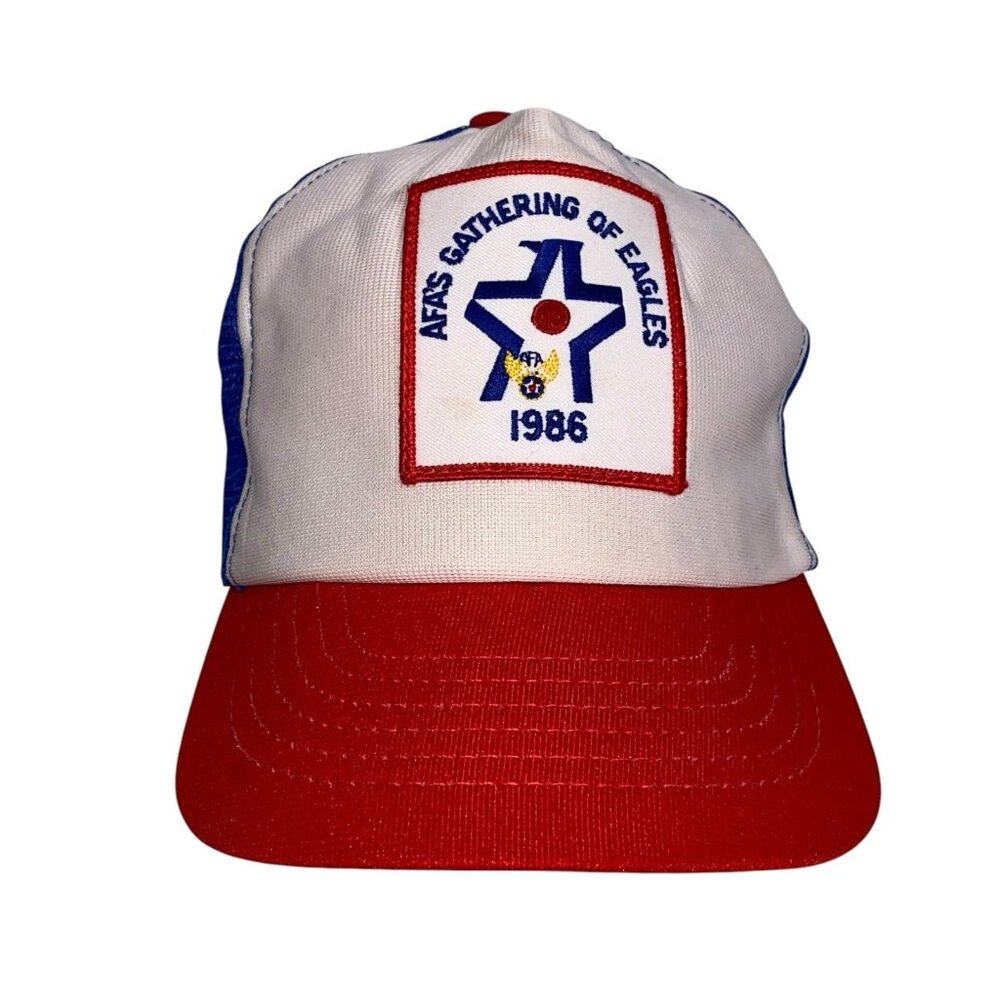 1986 Air Force Association Hat Cap AFA's Gathering of Eagles Snapback Military